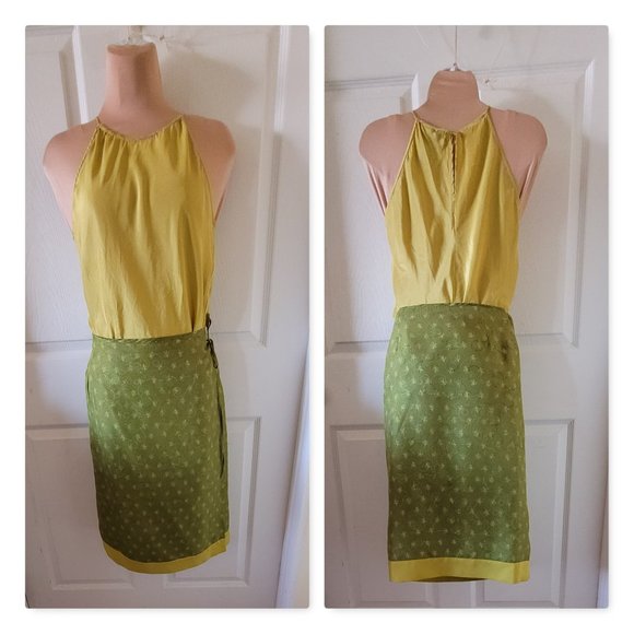 Express 2 pc halter/wrap skirt - Picture 1 of 4